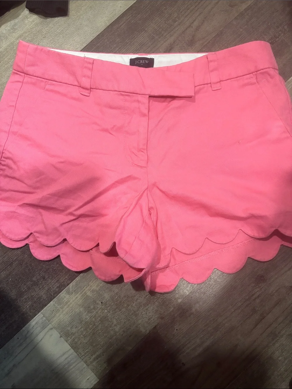 J.Crew Scallop shorts